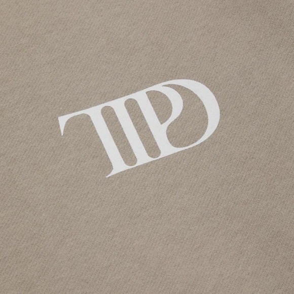 BRAND NEW Taylor Swift The Tortured Poets Department Beige Crewneck TTPD - Picture 4 of 13